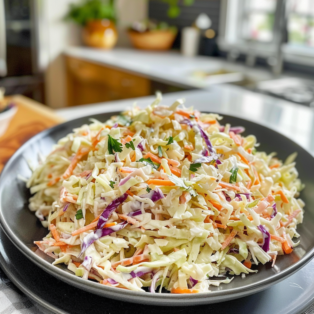 Delightful Creamy Classic Coleslaw Recipe for Summer Fun