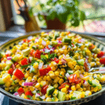 Zesty Fresh Corn Salad Recipe for a Summer Delight