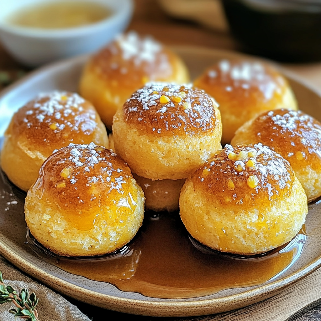 Irresistible Southern-Style Honey Butter Cornbread Poppers