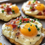Irresistible Bacon Parmesan Chive Egg Clouds Recipe