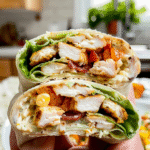 Delicious Crispy Chicken Bacon Ranch Wrap Recipe