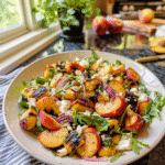 Irresistible Grilled Peach Feta Salad Recipe to Savor