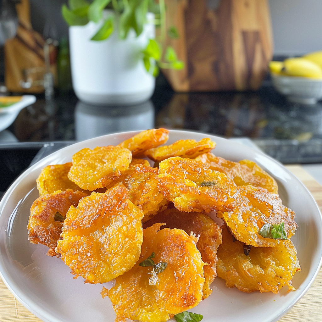 Crispy Air Fryer Tostones: Irresistibly Crunchy Delight